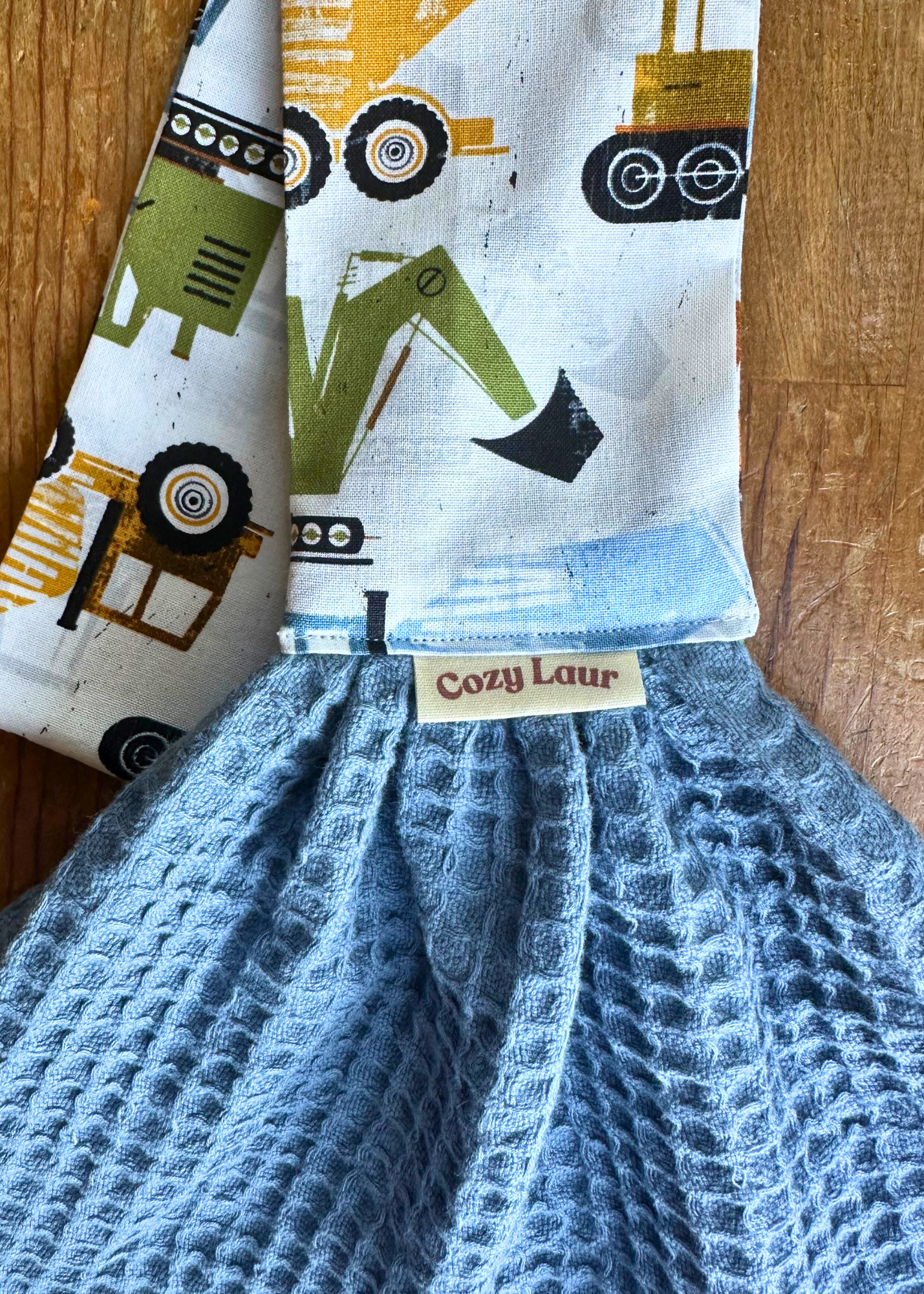 Trucking Along - Toddler Scarf
