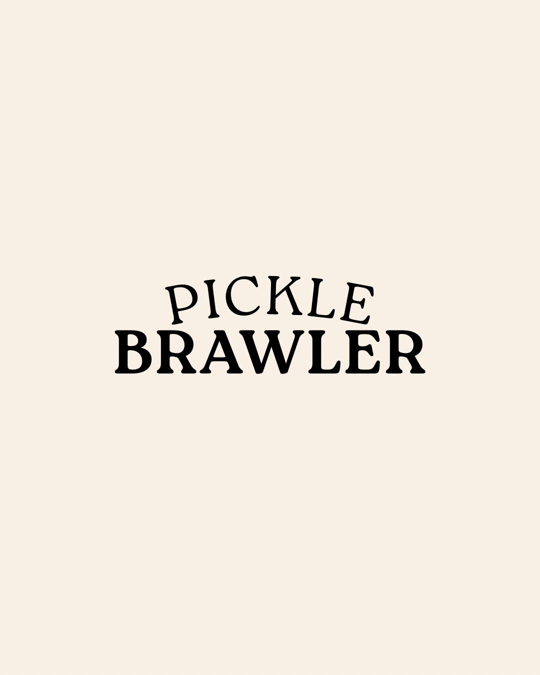 Pickle Brawler Tee