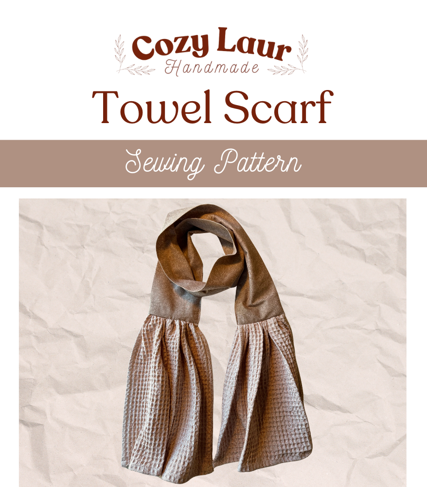 Towel Scarf - Pattern (Digital Download)