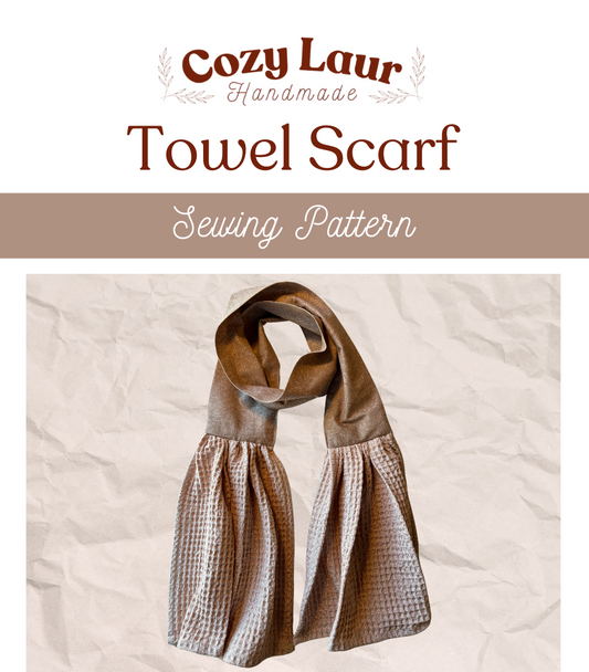 Towel Scarf - Pattern (Digital Download)