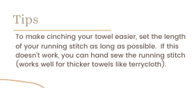 Towel Scarf - Pattern (Digital Download)